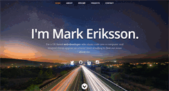 Desktop Screenshot of mark-eriksson.com