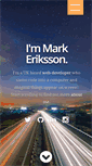 Mobile Screenshot of mark-eriksson.com